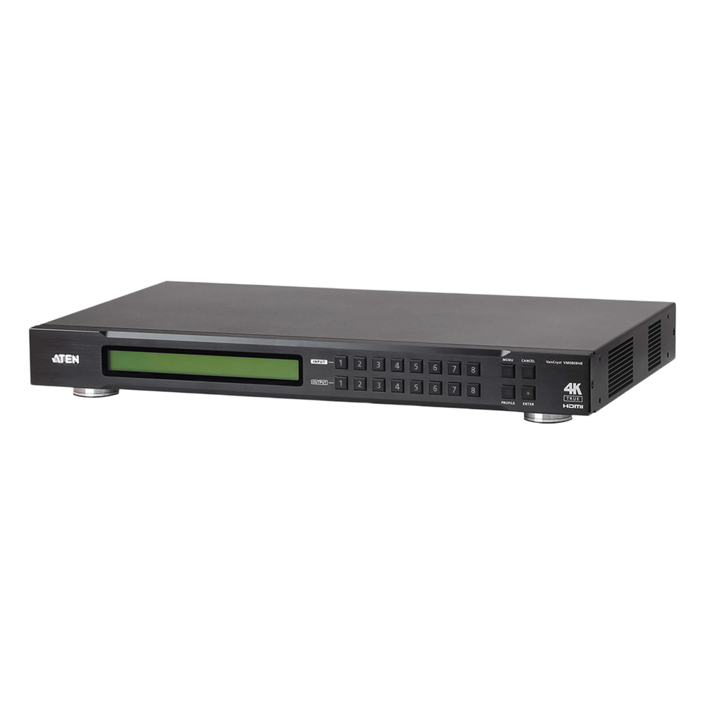 Conmutador de Matrix | HDMI 8 x 8 True 4K | Compatible con TAA