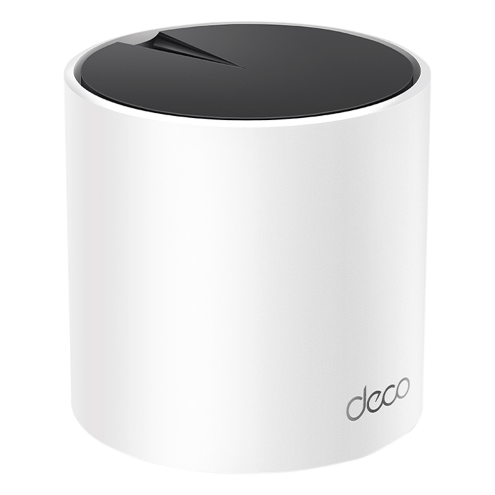 Router Inalámbrico MESH Interior para Hogar / Doble Banda Wi-Fi 6 AX3000 Mbps / 3 Puerto Gigabit WAN/LAN / 2 Antenas Internas / Administración Mediante la App Deco (iOS, Android) / Protección HomeShield