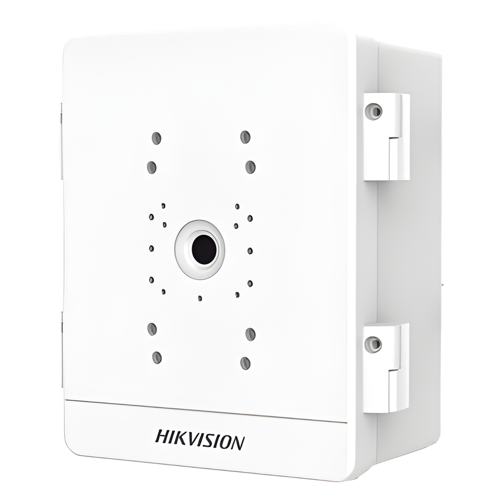 Caja para Videovigilancia para Exterior / Uso en Montaje o Pared / IP66 / IK10 / Dimensiones: 306 X 220 X 130 mm / Soporta 1 Dispositivo (PTZ, Bocina, Cámara Fija)