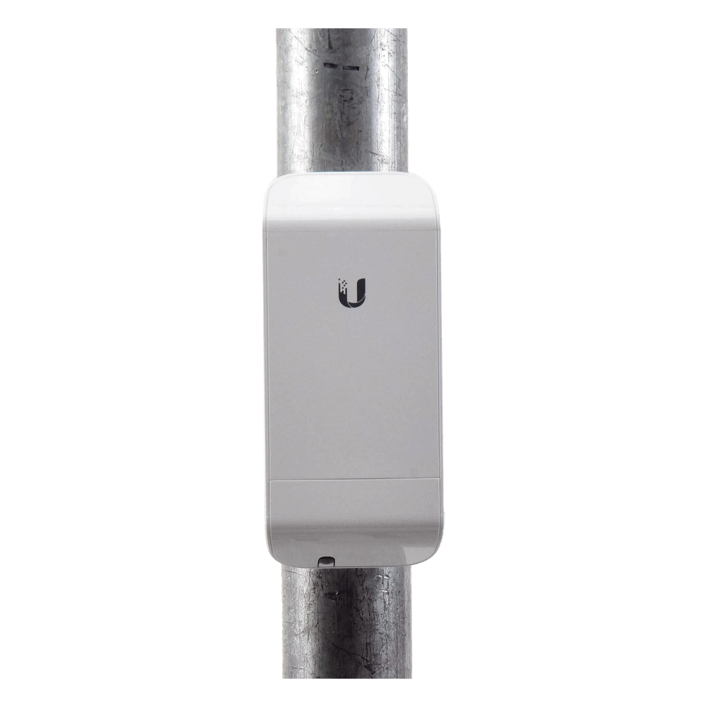 NanoStation airMAX locoM2 CPE, hasta 150 Mbps, frecuencia 2 GHz (2412-2462 MHz) con antena integrada de 8 dBi