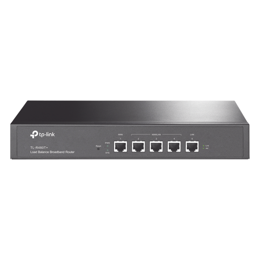 Router Balanceador de Carga Multi-Wan, 1 puerto LAN 10/100 Mbps, 1 puerto WAN 10/100 Mbps, 3 puertos Auto configurables LAN/WAN, Sesiones Concurrentes 30,000 para Negocios Pequeños y Medianos