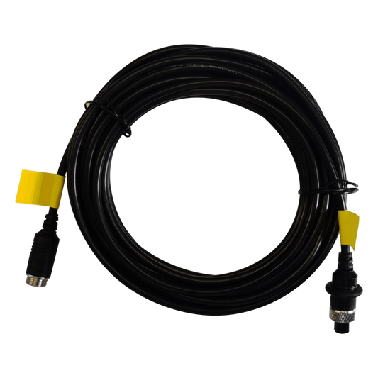 Cable Extensor de Vídeo y Audio de 12 Metros / Conector Tipo Aviación / Compatible con Cámara TURBO Móvil HIKVISION