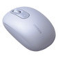 Mouse Inalámbrico 2.4G 800/1200/1600/2400 DPI | Función de 3 botones | Alcance 10m | Silencioso |  Ergonómico | Anti-caída y Anti-interferencias | Batería Alcalina AA incluida  | Color Dusty Blue.