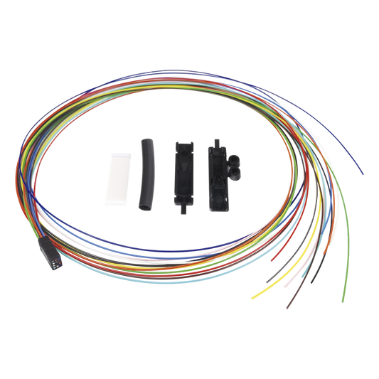 Kit Fan-Out de 12 Fibras, Para Convertir de 250 a 900 Micras, 1 Metro (3.28 Pies)