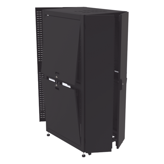 Gabinete para Telecomunicaciones Rack Estándar de 19", 42UR, 800 mm Ancho x 1000 mm Profundidad. Fabricado en Acero, Se envía el Gabinete Armado.