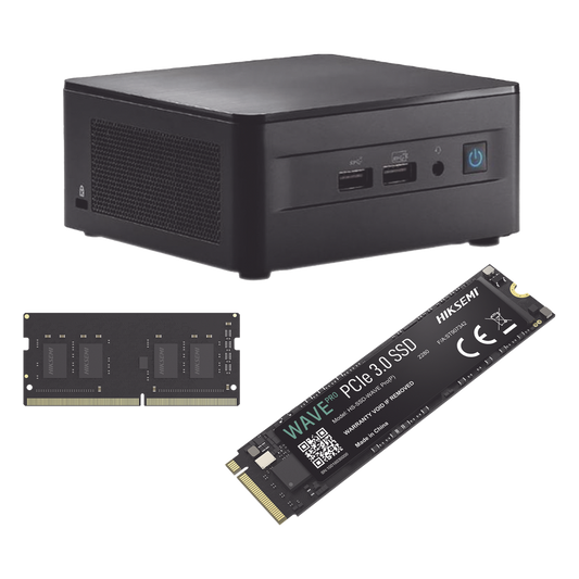 ASUS NUC KIT / ESTACION DE TRABAJO / CORE I5 12VA GENERACION / RAM 16GB / SSD 256