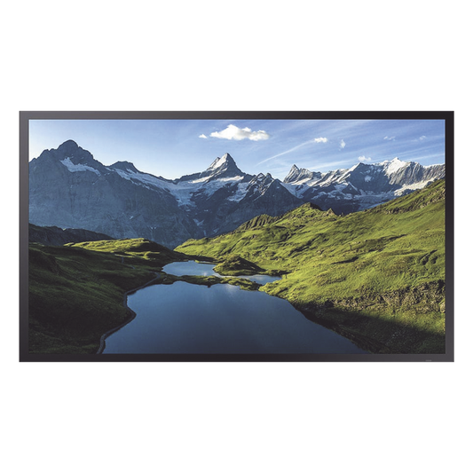 Pantalla Profesional LED 55" para Exterior con Vidrio Templado de Protección 5T, Full HD (1080p), HDMI/HDBaseT (LAN), Brillo 3500 cd/m2. Compatible VESA