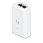 Adaptador PoE+ 2.5G / hasta 30 W / 48V 0.65A / (2) Puertos RJ45 MultiGigabit 2.5G / Salida PoE+ / LED Indicador / Ideal para APs UniFi WiFi 7 / / Protección contra Sobretensiones