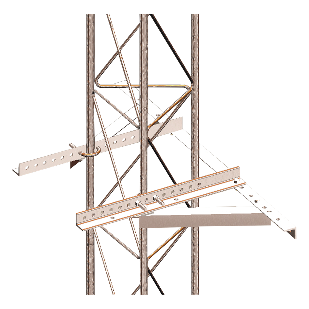 MONTAJE SUJETADOR A/PARED P/TRAMO STZ30G/35G/45G GALV. INM. E/CAL.