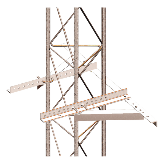 MONTAJE SUJETADOR A/PARED P/TRAMO STZ30G/35G/45G GALV. INM. E/CAL.