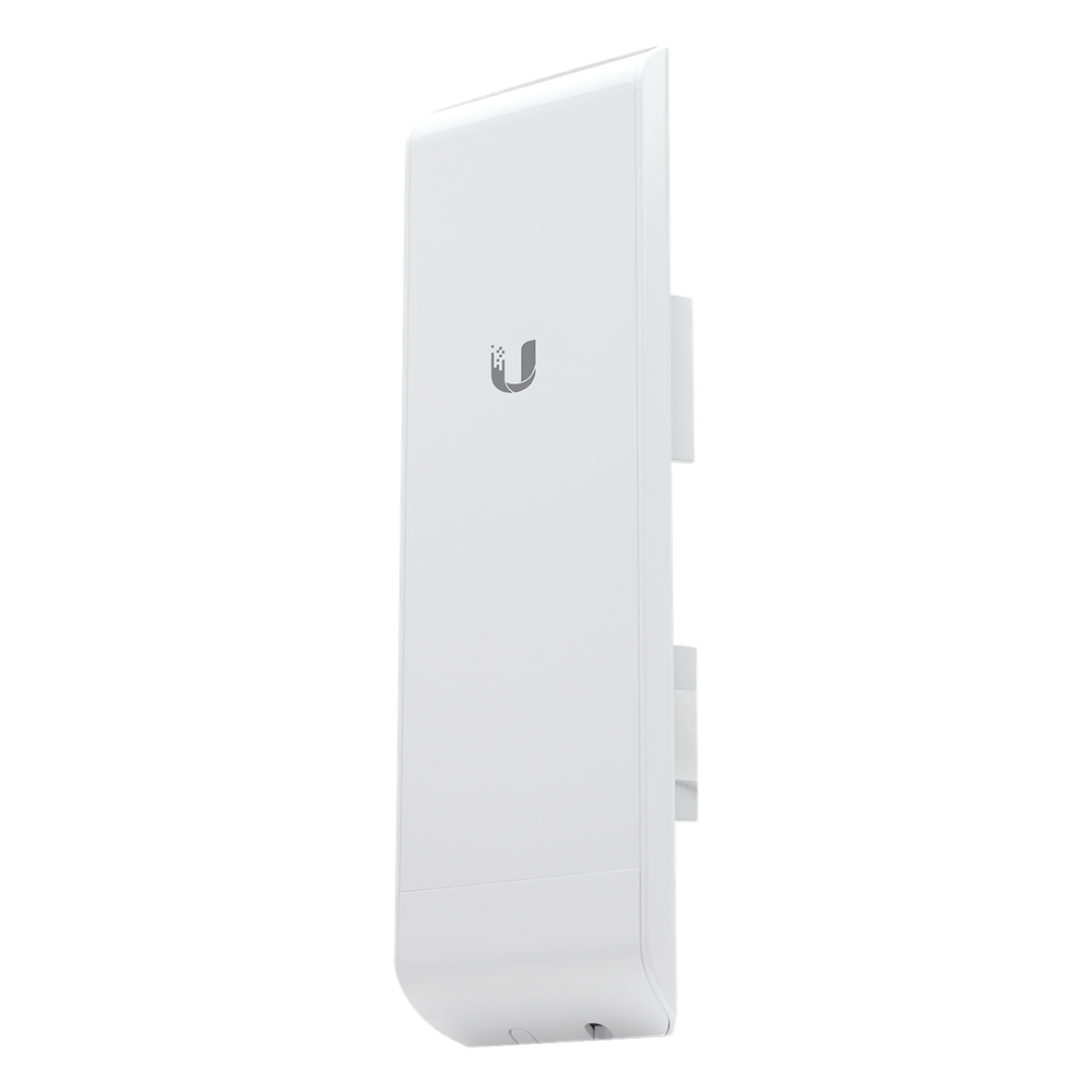 NanoStation airMAX M2 CPE,  hasta 150 Mbps, frecuencia 2 GHz (2412-2462 MHz) con antena integrada de 11 dBi