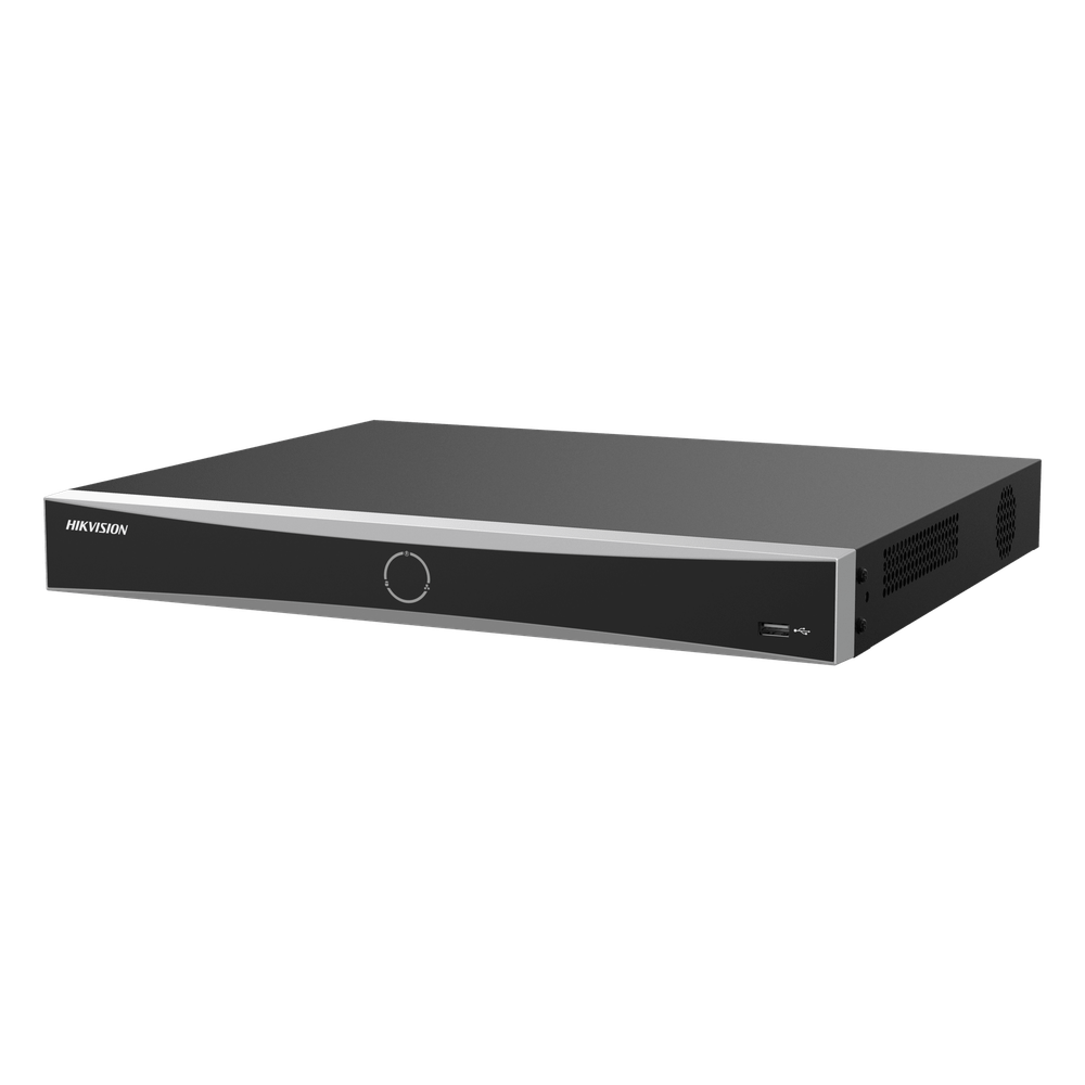 [AcuSeek] NVR 12 Megapixel (4K) / 16 Canales IP / 16 Puertos PoE+ / Reconocimiento Facial / ACUSENSE / 2 Bahías para HDD de 16 TB / HDMI 4K / Alarmas I/O