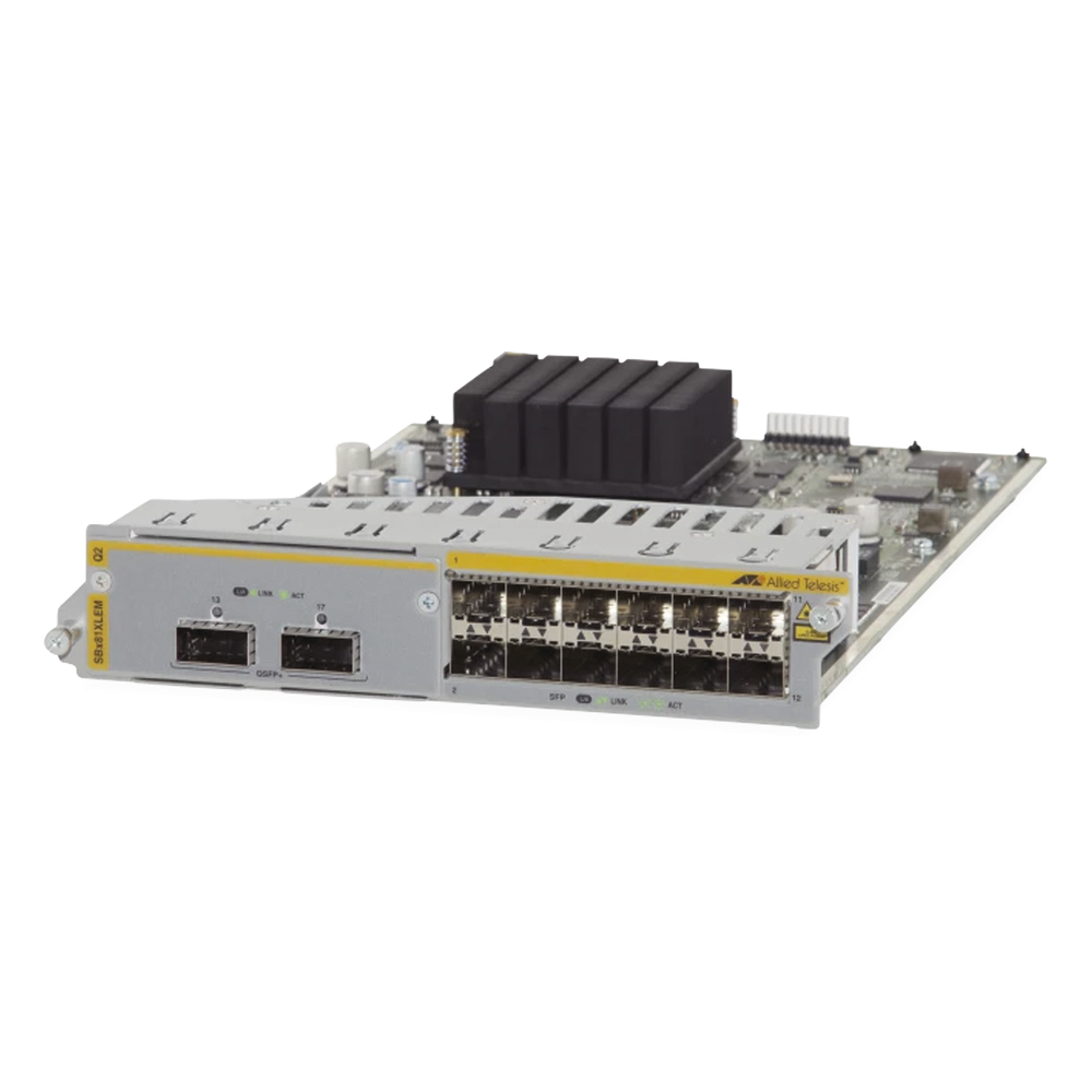 Tarjeta de línea modular 40G con 12 x 100/1000X SFP para Chassis  SBx8100 Series