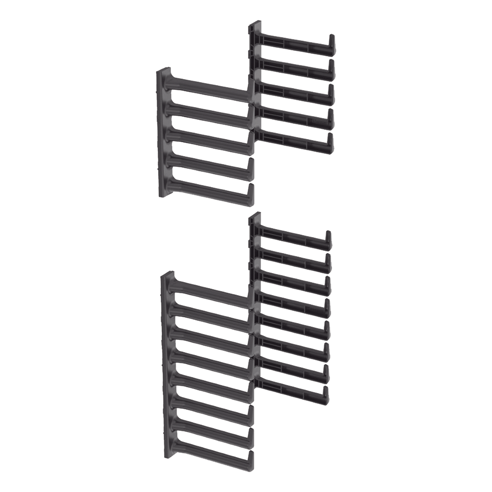 Kit de Dedos Para Organizador de Cables, Para Uso con Gabinetes de 42 o 45 UR, Tipo S o Tipo N, 6.8 in de Ancho, Color Negro