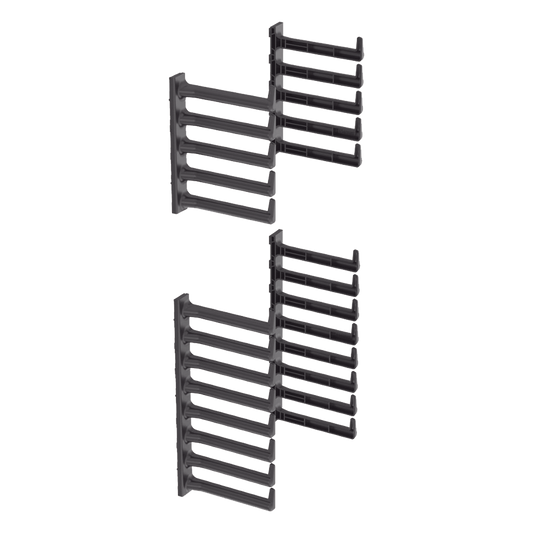 Kit de Dedos Para Organizador de Cables, Para Uso con Gabinetes de 42 o 45 UR, Tipo S o Tipo N, 6.8 in de Ancho, Color Negro