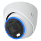 Cámara UniFi Protect Turret AI blanca / 4K(8MP) / Ángulo ultra-ancho 109.9 / Visión Nocturna IR 40 m / AI Avanzado: Reconocimiento de Rostros y Matrículas / LED para color en la noche / Micrófono 2 vías / ranura M