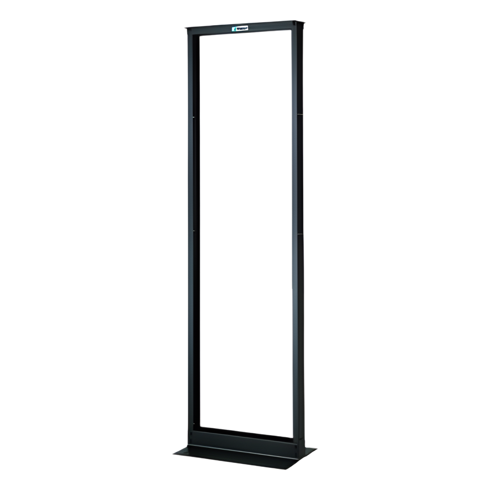 Rack de Dos Postes Estándar de 19 in, Rieles Numerados y Roscados #12-24, Fabricado en Aluminio, 42 Unidades de Rack, Color Negro