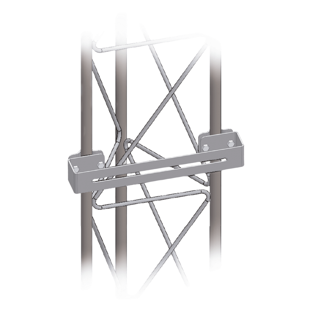 Herraje Multipropósito para Torre STZ30G. Ideal para Instalación de PTZ o Bullet en Torre.