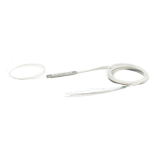 Splitter (Divisor Óptico) tipo PLC, 1x8, para fusión (sin conectores)