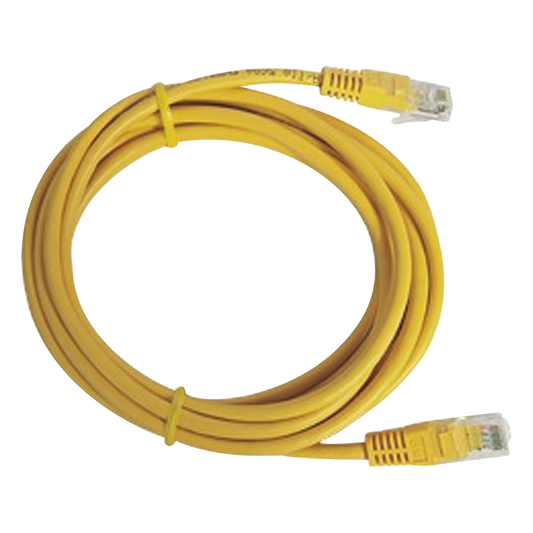 Cable de Parcheo UTP Cat5e - 7.0 Metros (22.97 Pies) - Amarillo