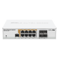 Cloud Router Switch Administrable L3, 8 puertos 10/100/1000 Mbps c/PoE Pasivo ó 802.3af/at, 4 Puertos SFP