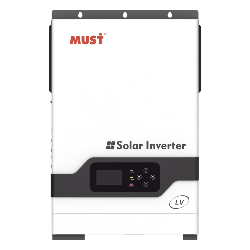 Inversor / Cargador de 1 KW para Sistemas Tipo Isla a 12Vcd / 120Vca, Onda Sinusoidal Pura con Controlador MPPT