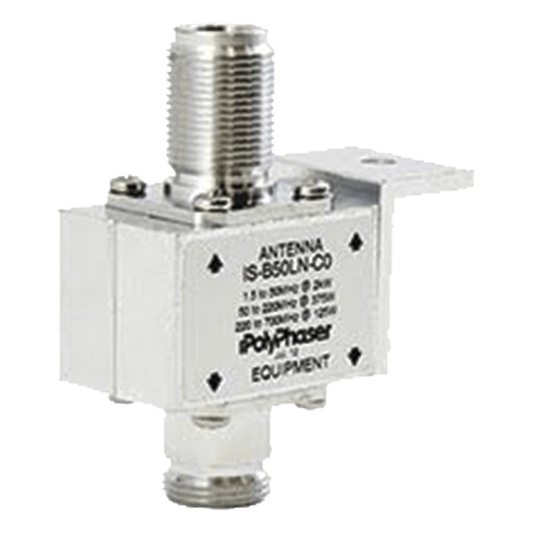 Protector Coaxial RF / 125-1000 MHz / 50 Ω / Conectores N Hembra / Bloqueo DC