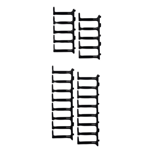 Kit de Dedos Para Administración de Cables en Gabinetes FlexFusion™ Light, de 48 UR, Dedos de 100 mm de Longitud, Color Negro