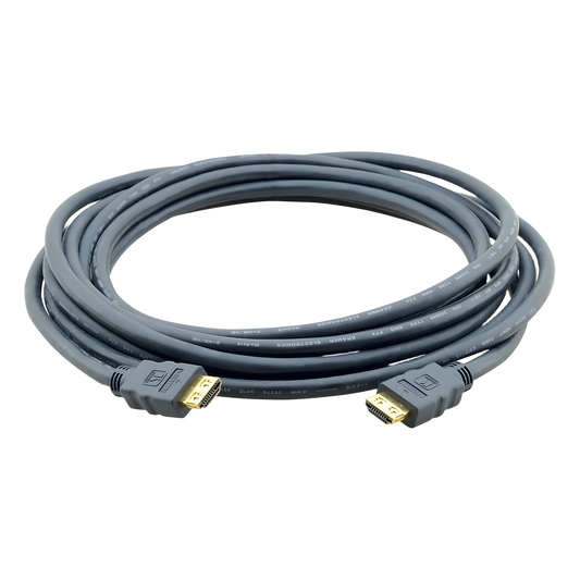 Cable HDMI Premium| Longitud 1.8m | Alta Velocidad 18 Gbps | 4K@60Hz (4:4:4) | Conectores Dorados 24K | K-Lock Resistentes | Triple Blindaje | Certificado Premium