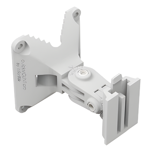 ( QuickMount Pro) Montaje de pared o poste para equipos MIKROTIK con ajuste de 140°.