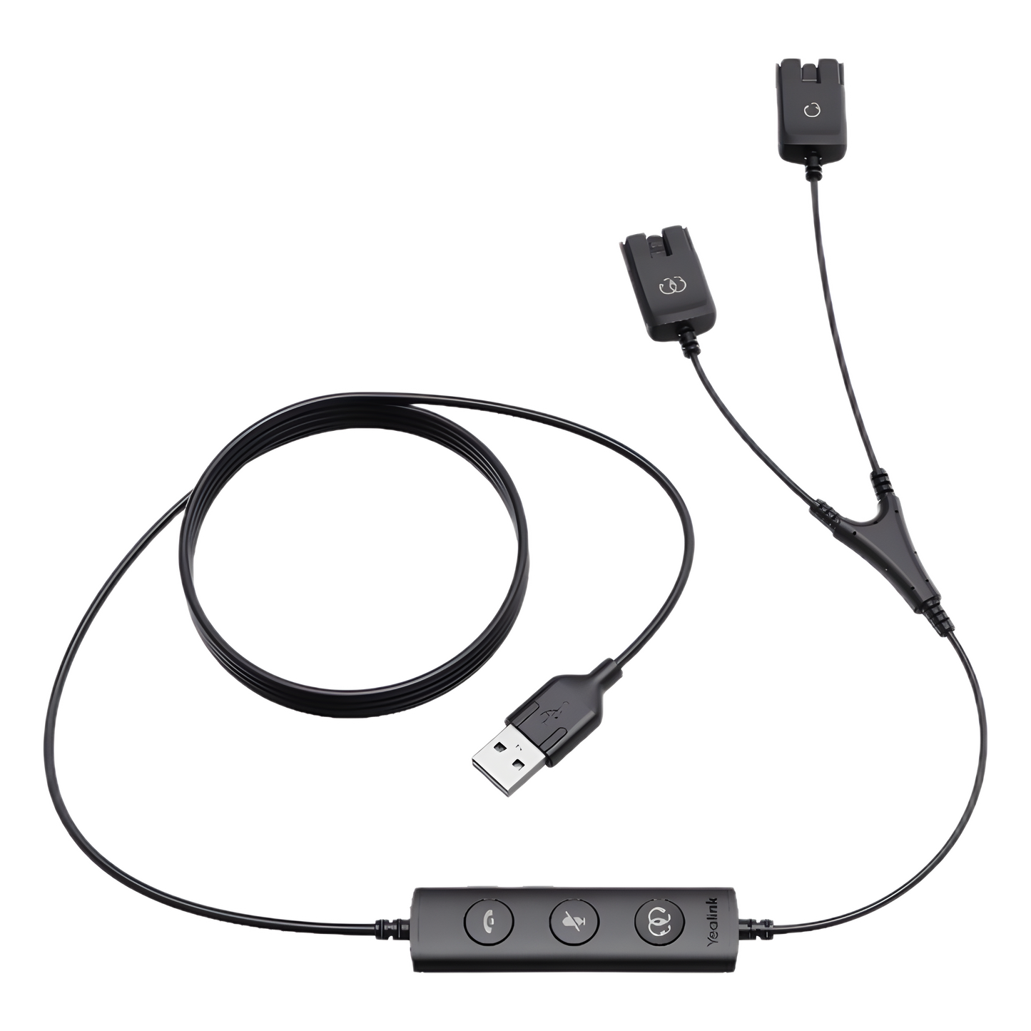 Cable para Entrenamiento en “Y” para Diademas Yealink de la Serie YHS (1 PIEZA)