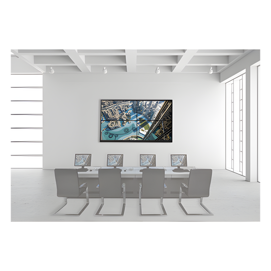 Kit Videowall 2X2 / Incluye 4 Pantallas de 46" / Decoder / Base de Pared / Accesorios de Instalación
