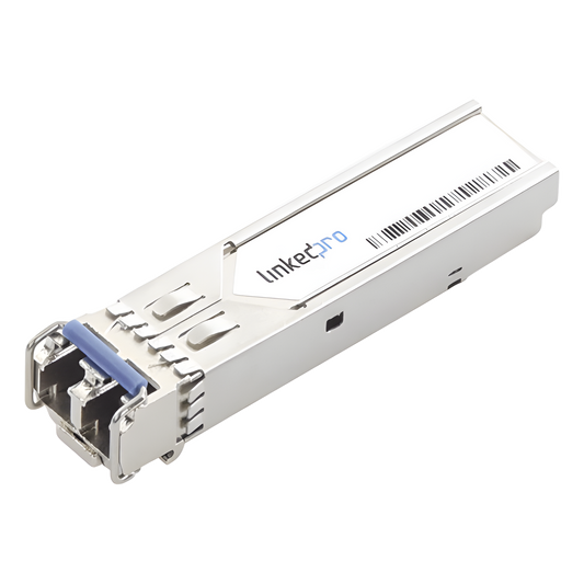 Transceptor Óptico Industrial SFP+ (Mini-Gbic) / Monomodo 1550 nm / 10 Gbps / 10GBASE / Conectores LC/UPC Dúplex / DDM / Hasta 100 km