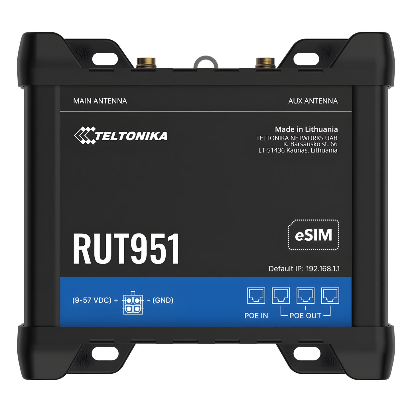 Router PoE 4G Industrial con VPNs Avanzadas / Dual SIM / Soporta eSIM / Gestión Remota (Opcional RMS)