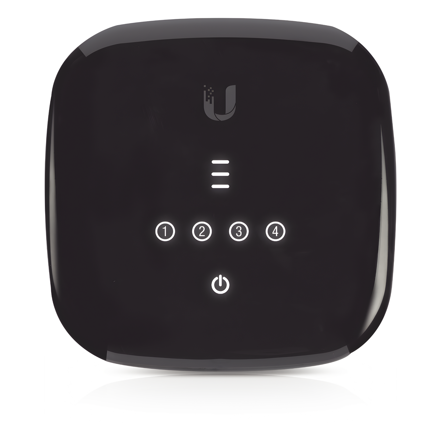 UFiber WiFi 802.11n GPON ONU, Unidad de red óptica con 1 puerto WAN GPON (SC/APC) + 4 puertos LAN Gigabit Ethernet