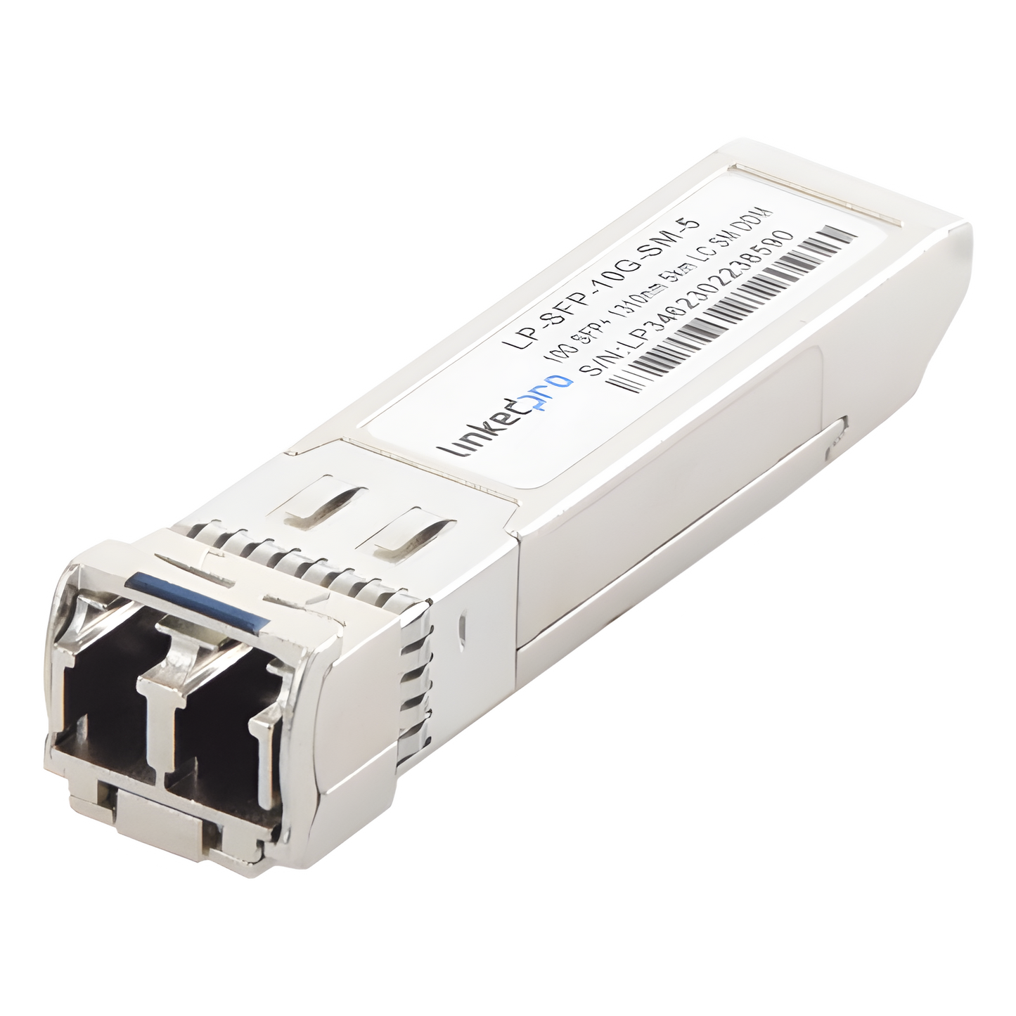 Transceptor Óptico SFP+ (Mini-Gbic) / Monomodo 1310 nm / 10 Gbps / 10GBASE / Conectores LC/UPC Dúplex / DDM / Hasta 5 km