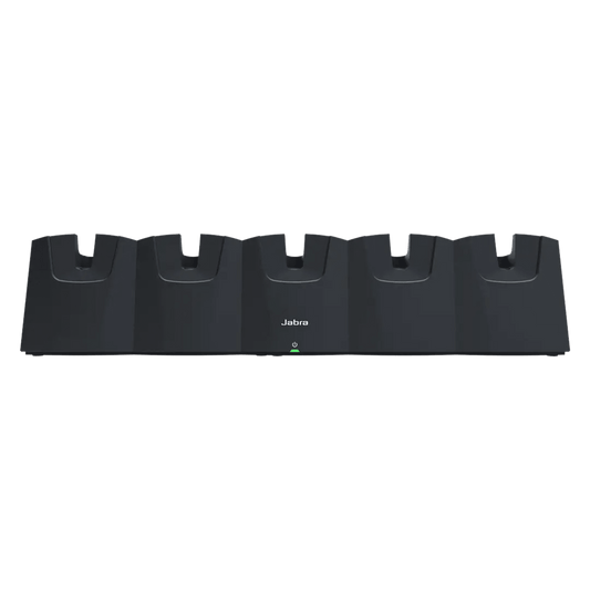 Estación de Carga / 5 Bays / Para Headset Perform 45 / Actualización Firmware USB / LED Indicadores / Rack 19 pulgadas / 2 Años Garantía