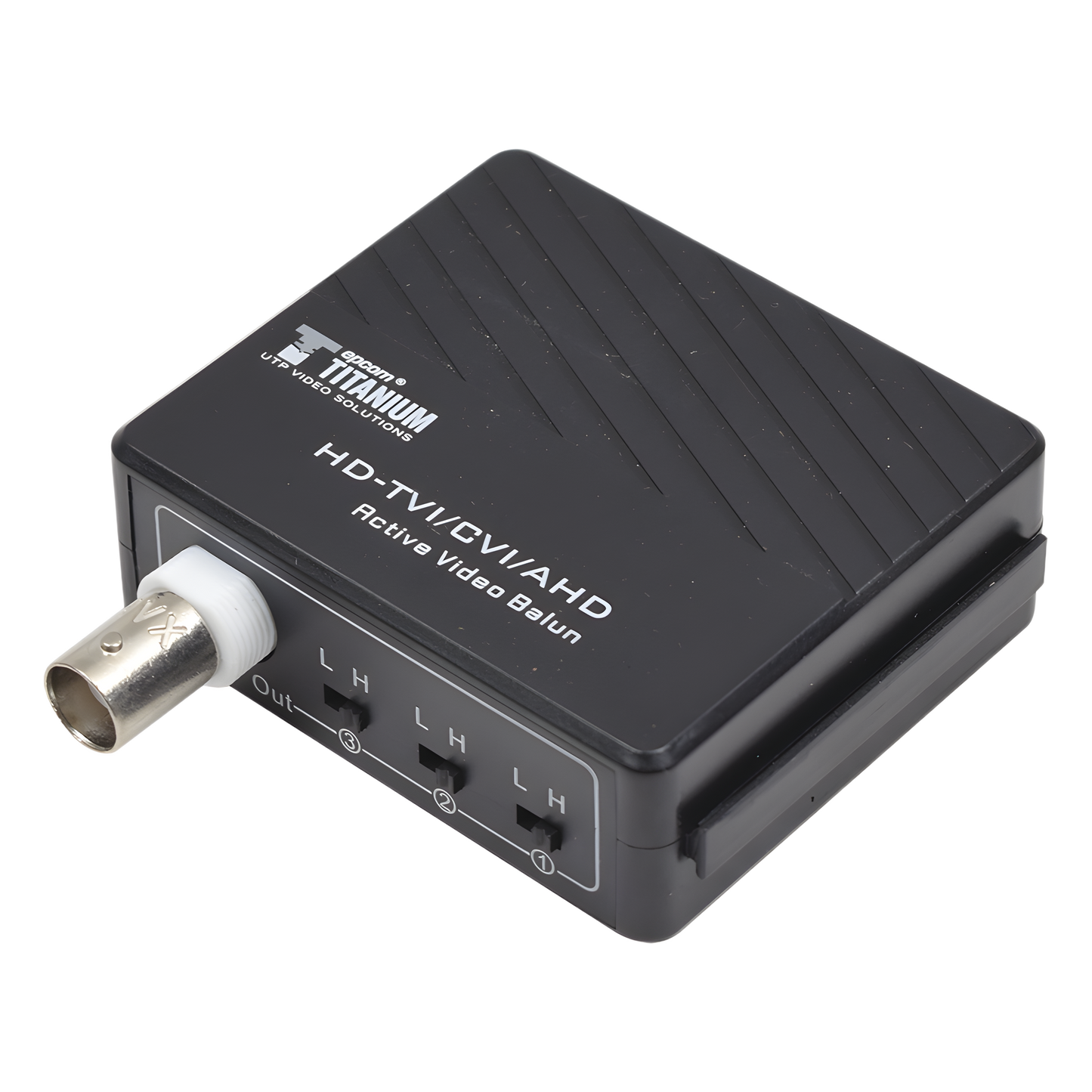 (TRANSCEPTOR) RECEPTOR DE VIDEO ACTIVO DE LARGO ALCANCE /  400 Metros con RECEPTOR ACTIVO TT4501T / Resolución 2 MP / Compatible con cámaras HD-TVI/CVI/AHD/CVBS / Protección Interconstruida contra sobretensión.