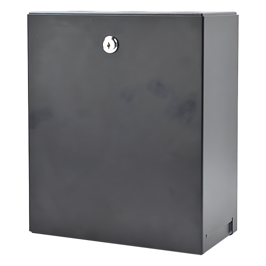 Gabinete con Punto de Consolidación de 24 Puertos, Compatible con conectores Keystone, Instalación en Pared o techo falso, Se envía el Gabinete Armado.