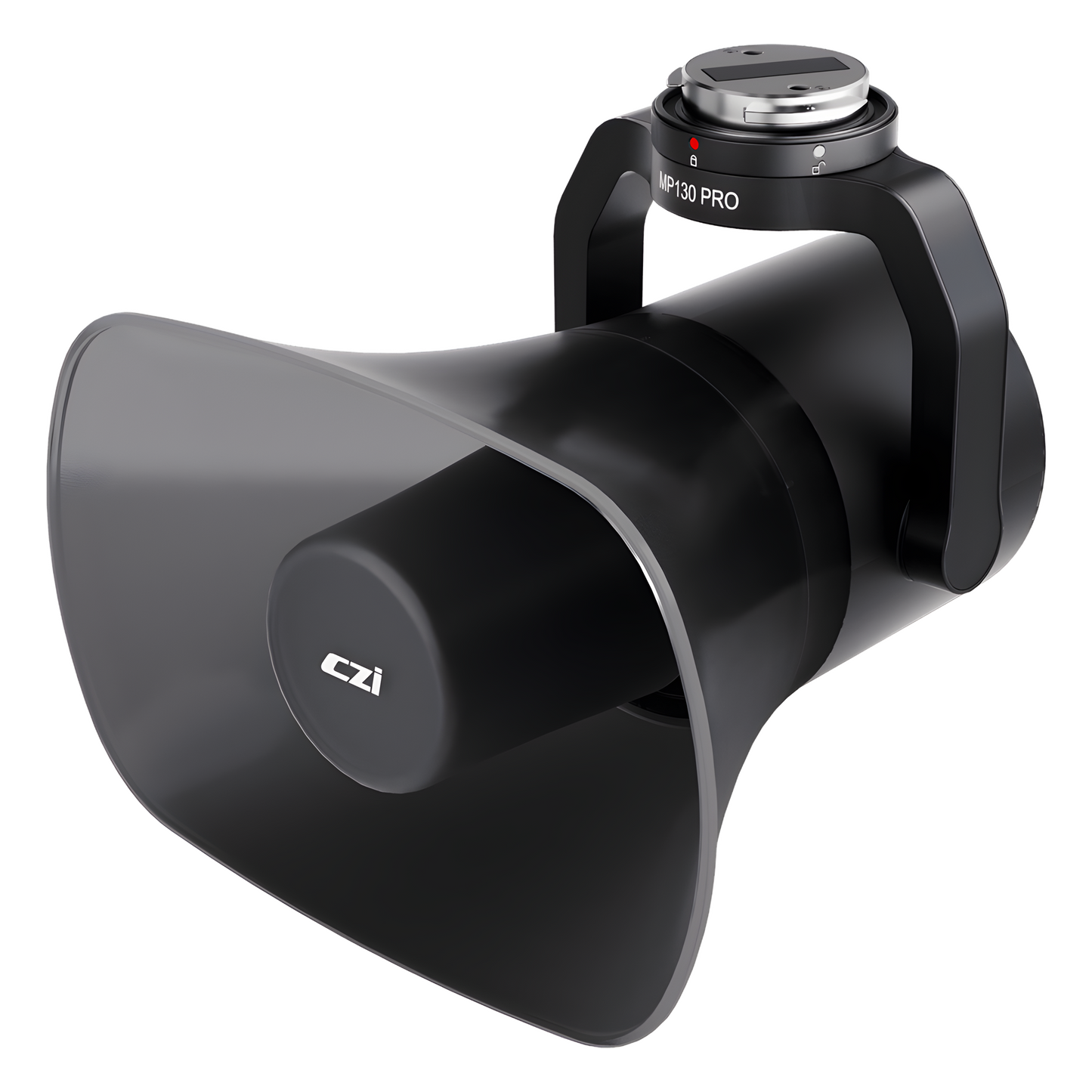 Altavoz de Largo Alcance para Drones, 130 dB de Presión Sonora, Alcance 700 m, Luz de Advertencia Multicolor, Compatible con DJI Matrice M300/M350/M400, Transmisión en Vivo, Reproducción Grabada