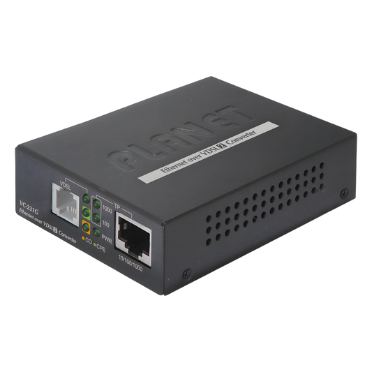 Convertidor de Medios Ethernet a Travez de VDSL2