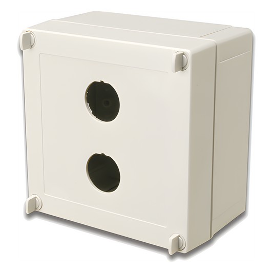 Caja industrial de conexión (Ruggedized), de 2 puerto de cobre o fibra, con protección IP66/IP67 (NEMA 4X)