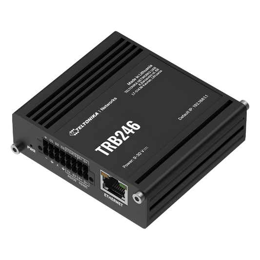 Gateway IoT Industrial/ Doble SIM 4G/ conexión RS232-RS485/ 1 Puerto configurable LAN-WAN