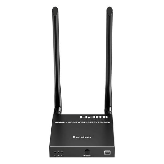 Receptor Inalámbrico HDMI | 4K@60Hz 4096x2160 | Tecnología ipcolor STREAM | Banda 5G 5.18-5.24 GHz | Distancia 50 m | Conexión de Hasta 1 a 4