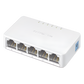 Switch NO Administrable / Para escritorio /  5 puertos 10/100 Mbps / Diseño Compacto / Plug and Play