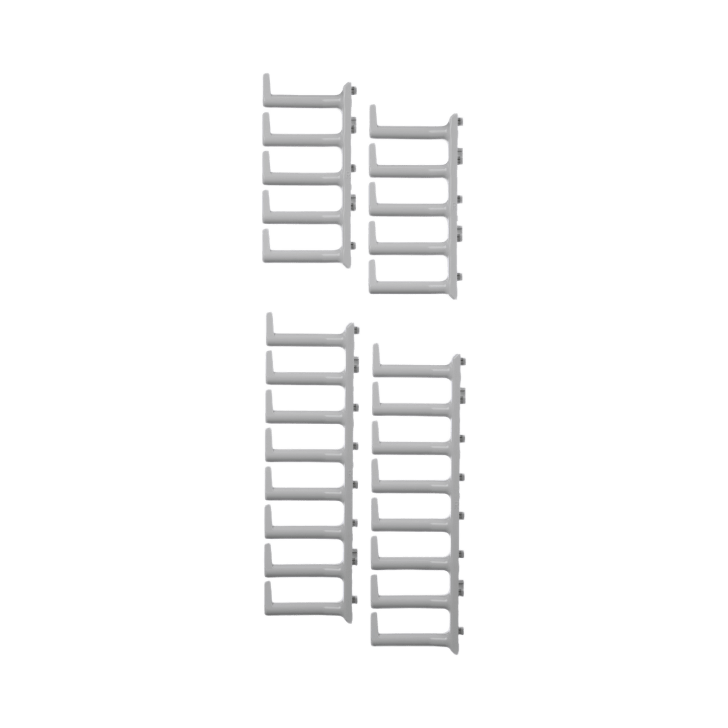 Kit de Dedos Para Administración de Cables en Gabinetes FlexFusion™, de 42 o 45 UR,  Dedos de 100 mm de Longitud, Color Blanco