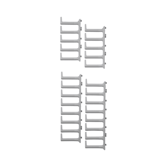 Kit de Dedos Para Administración de Cables en Gabinetes FlexFusion™, de 42 o 45 UR,  Dedos de 100 mm de Longitud, Color Blanco