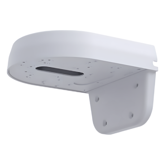 Soporte de montaje en pared para cámaras IP Serie 30, en aluminio inyectado y acero SECC, para interior y exterior