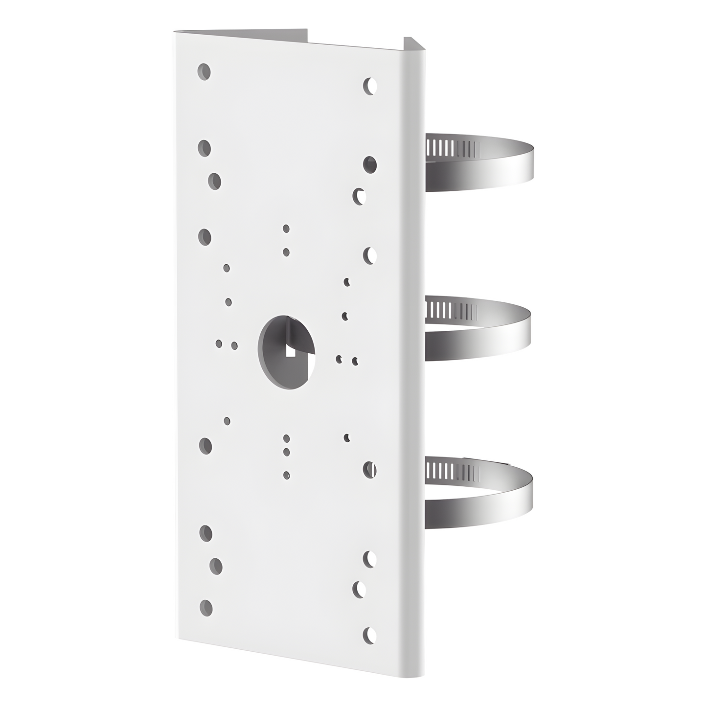 Montaje de Poste con Recubrimiento Anticorrosión para Domos PTZ epcom / HIKVISION