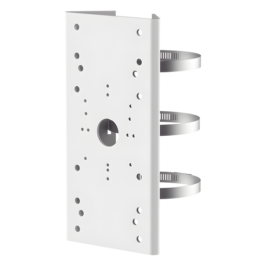 Montaje de Poste con Recubrimiento Anticorrosión para Domos PTZ epcom / HIKVISION